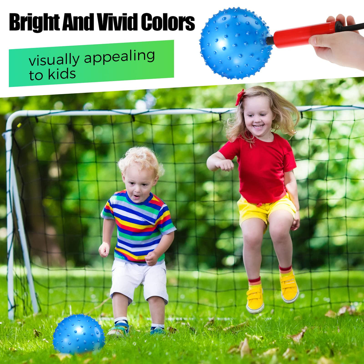 Jerify balls support group play and classroom activities.