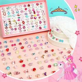 Jerify adjustable rings fit growing fingers for long-lasting fun.
