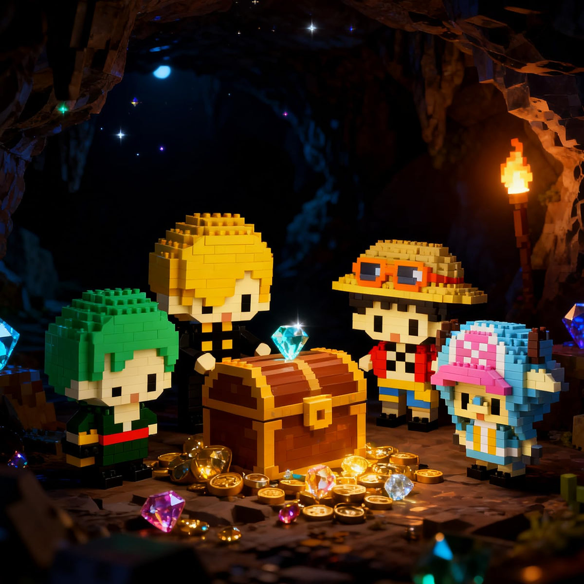 JESGO 2000 piece set offers a substantial build experience
