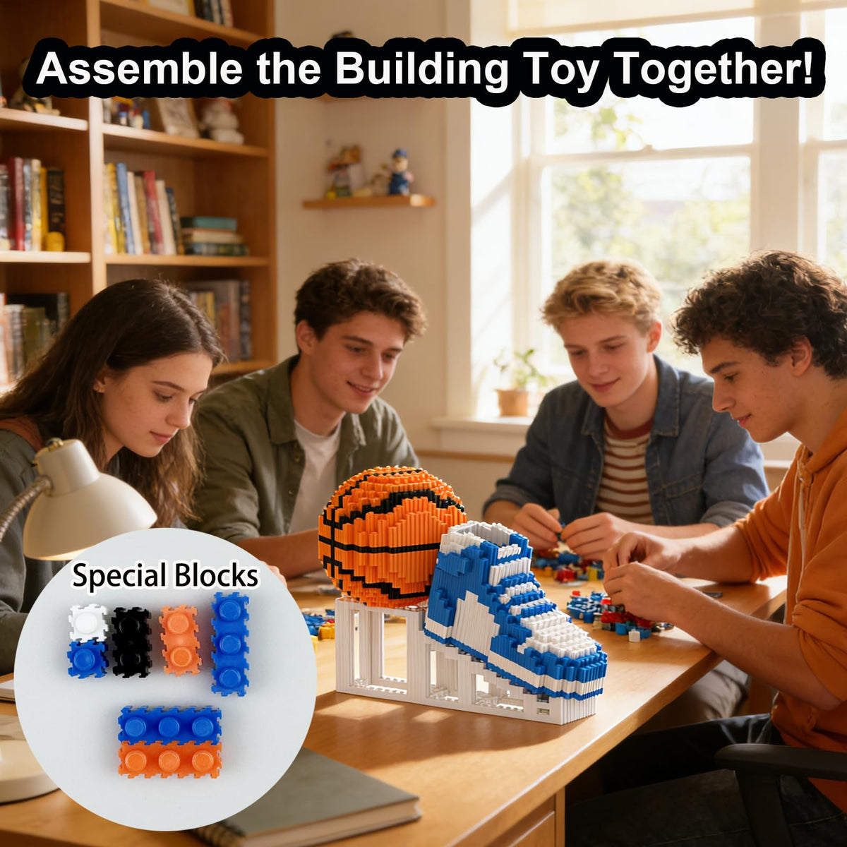 JESGO 2986 sturdy blocks for durable building adventures.