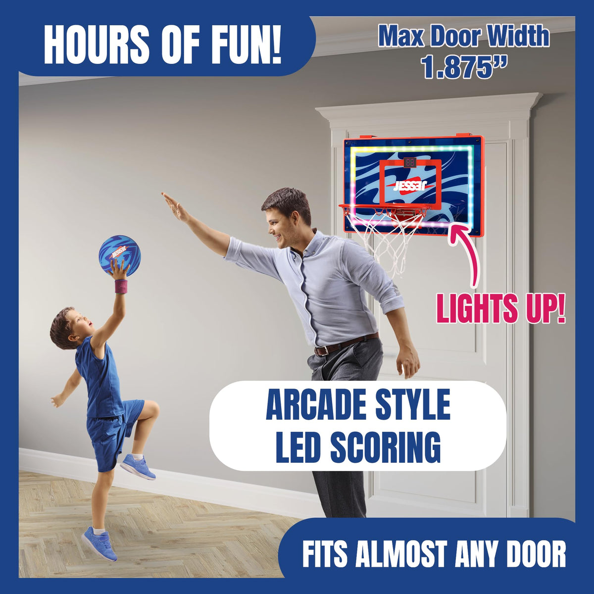 Jesser 5-inch exclusive basketball for authentic feel