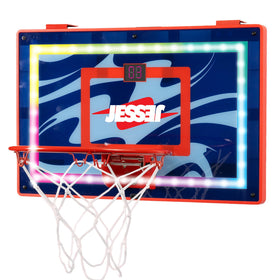 Jesser hoop over-the-door mini basketball hoop for quick indoor play