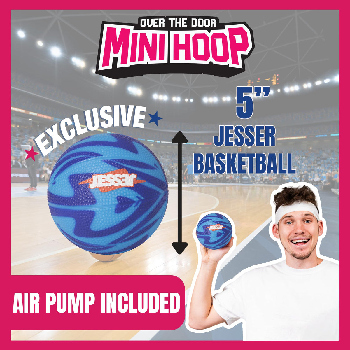 Jesser hoop score-keeping mode records points during sessions