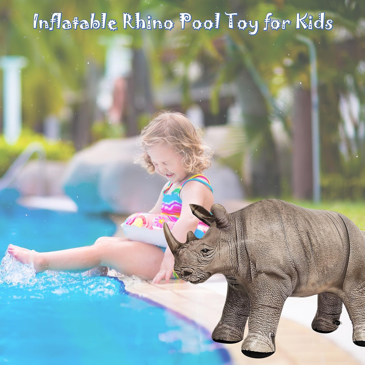 Jet Creations classroom tool rhino prop engages wildlife lessons.