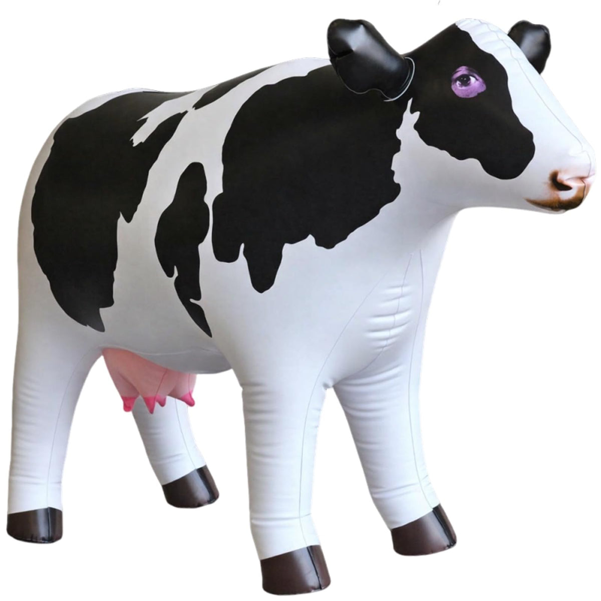Jet Creations cow inflatable baby 37-inch with lifelike details for party decor.