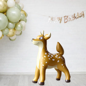 Jet Creations easy inflation and deflation with a large air valve for fast decorating.