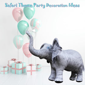 Jet Creations elephant inflatable front view ideal for photo booths.