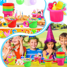 Jexine colorful set enhances party favors for memorable summer moments.