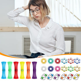 Jexine 48-piece packaging shows versatile fidget tools for office or classroom