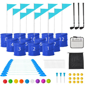 JFHID bucket yard golf with carry bag enables easy transport to beach or park.