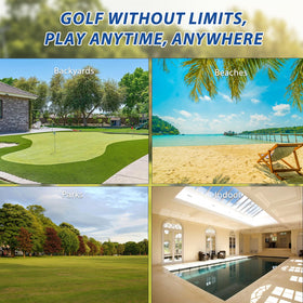JFHID customizable course layouts with sand traps deliver fresh challenges during play.