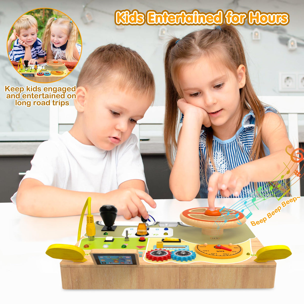 JGOBUB portable design makes travel learning and entertainment easy