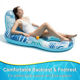 JGV Pool Floats breathable mesh seating for cooler comfort