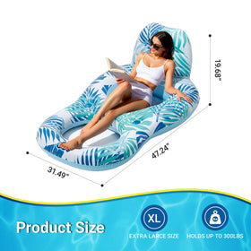 JGV Pool Floats detachable canopy offers flexible shade options