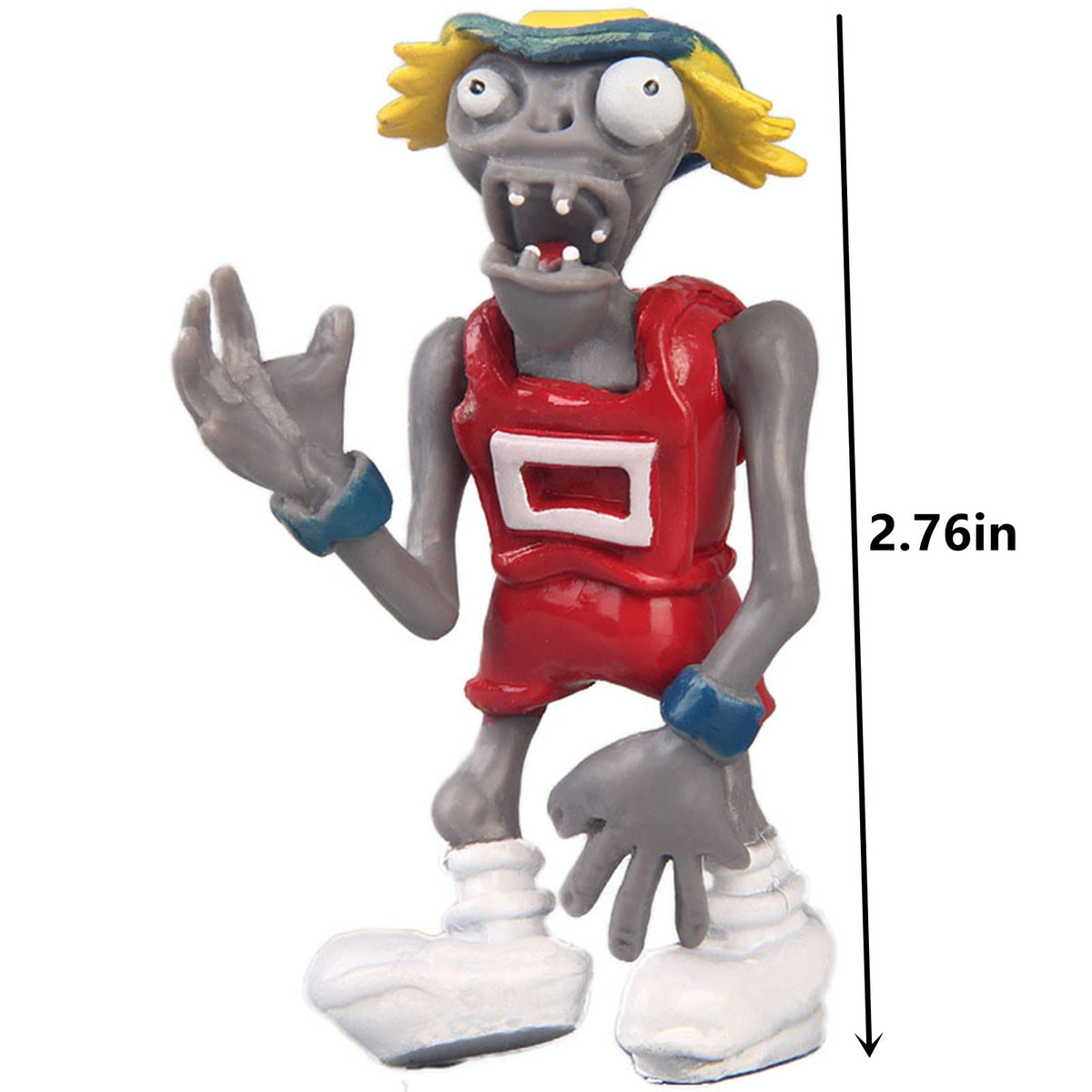 JHESAO PVZ plush mini characters, colorful display for shelves and desks.
