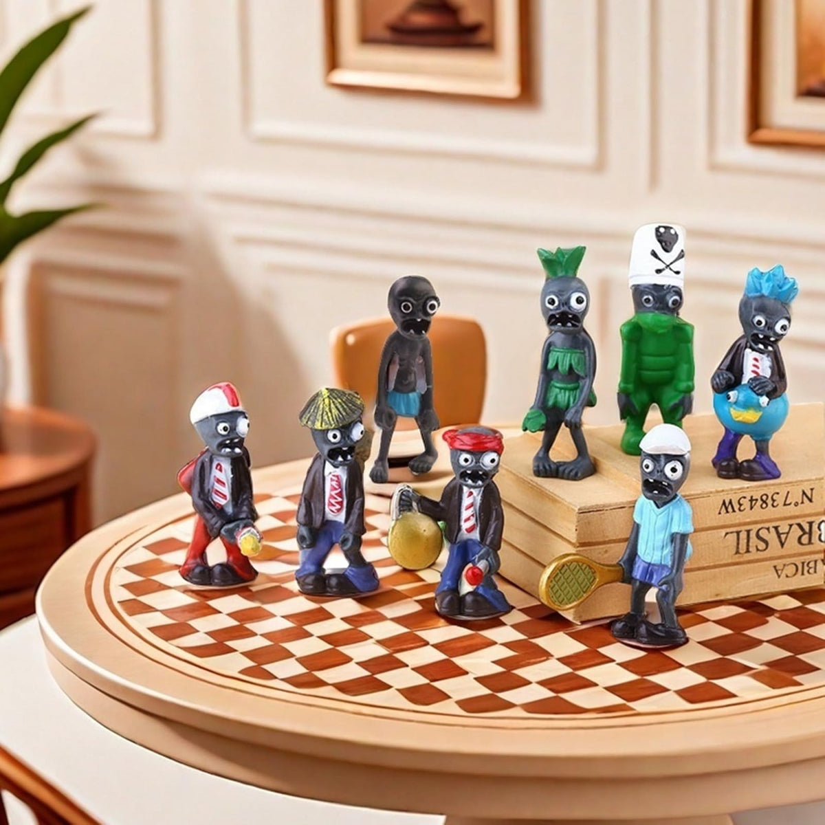 JHESAO PVZ mini figures, ideal birthday gifts for fans.