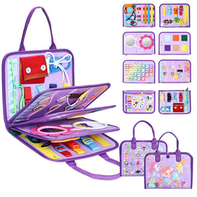 JHkim Busy Board Daily Dressing page supports independent dressing during car trips