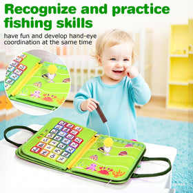JHkim Busy Board Dial Phone page enhances imaginative play on travel.
