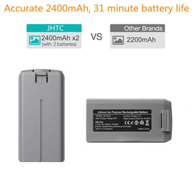 Package includes hub, two batteries, and charging cable for travel