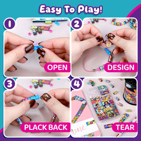 Jhtigre safe materials and glue-free design for easy at-home crafting