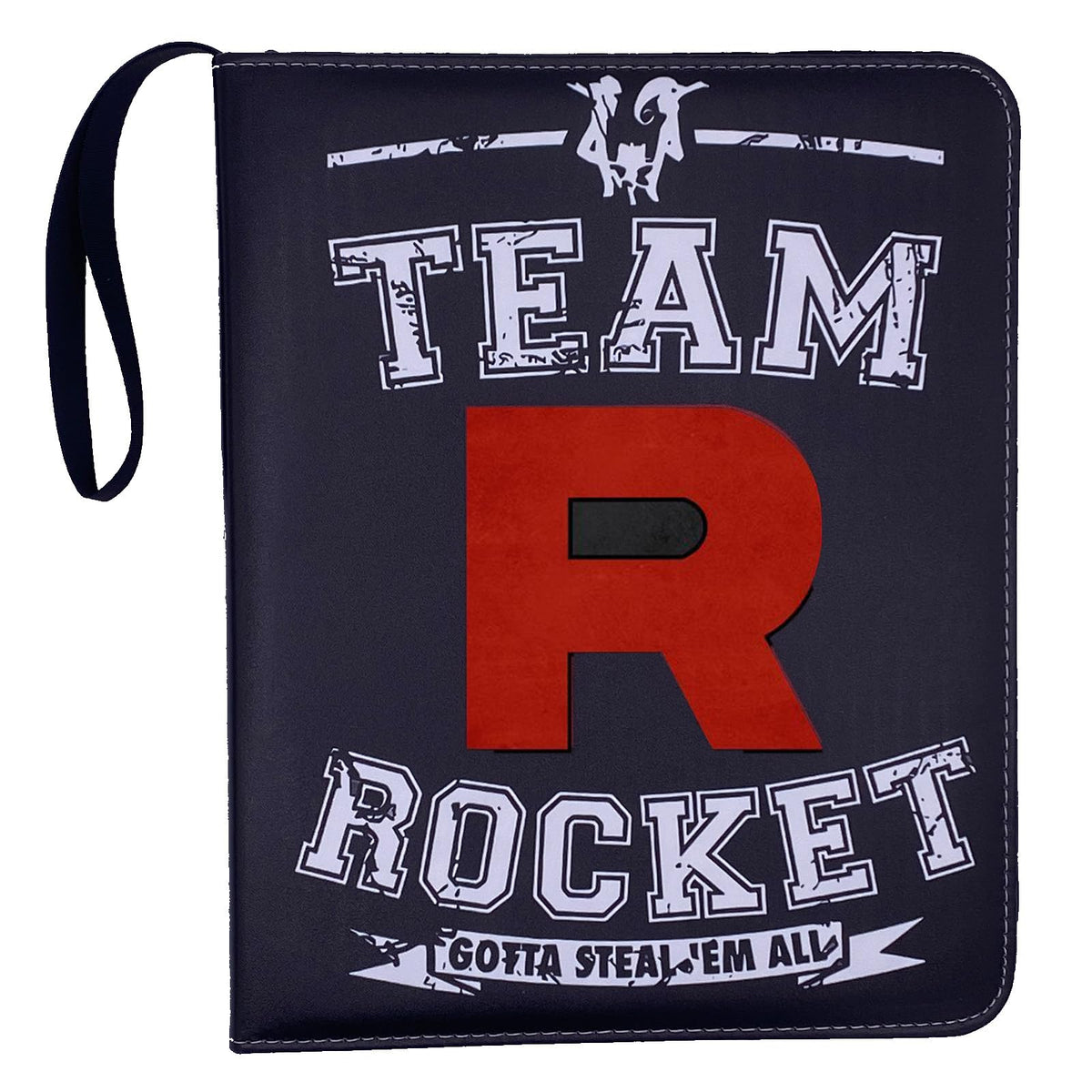 JHUFD Deluxe binder featuring 900-pocket capacity for full trading card collection.