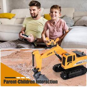 Jiakora excavator offers hours of engaging, cooperative play with siblings or classmates.