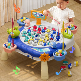 Jiakora magnetic fishing game board promotes hand-eye coordination during shared play