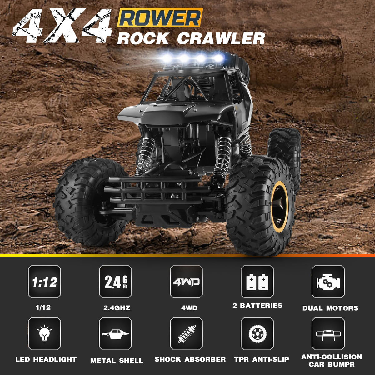 Jiakora RC Cars 1:12 scale offers immersive control.