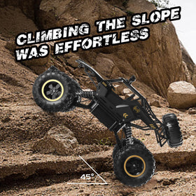 Jiakora monster truck in action on indoor and outdoor surfaces