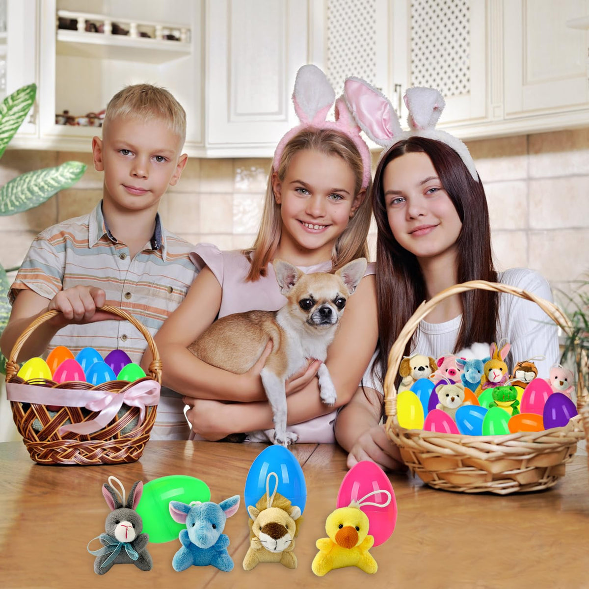 JIALWEN plush-filled eggs serve as memorable party favors and gifts