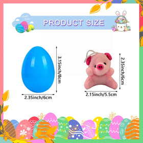 JIALWEN non-toxic plastic eggs ensure safe, reusable Easter fun