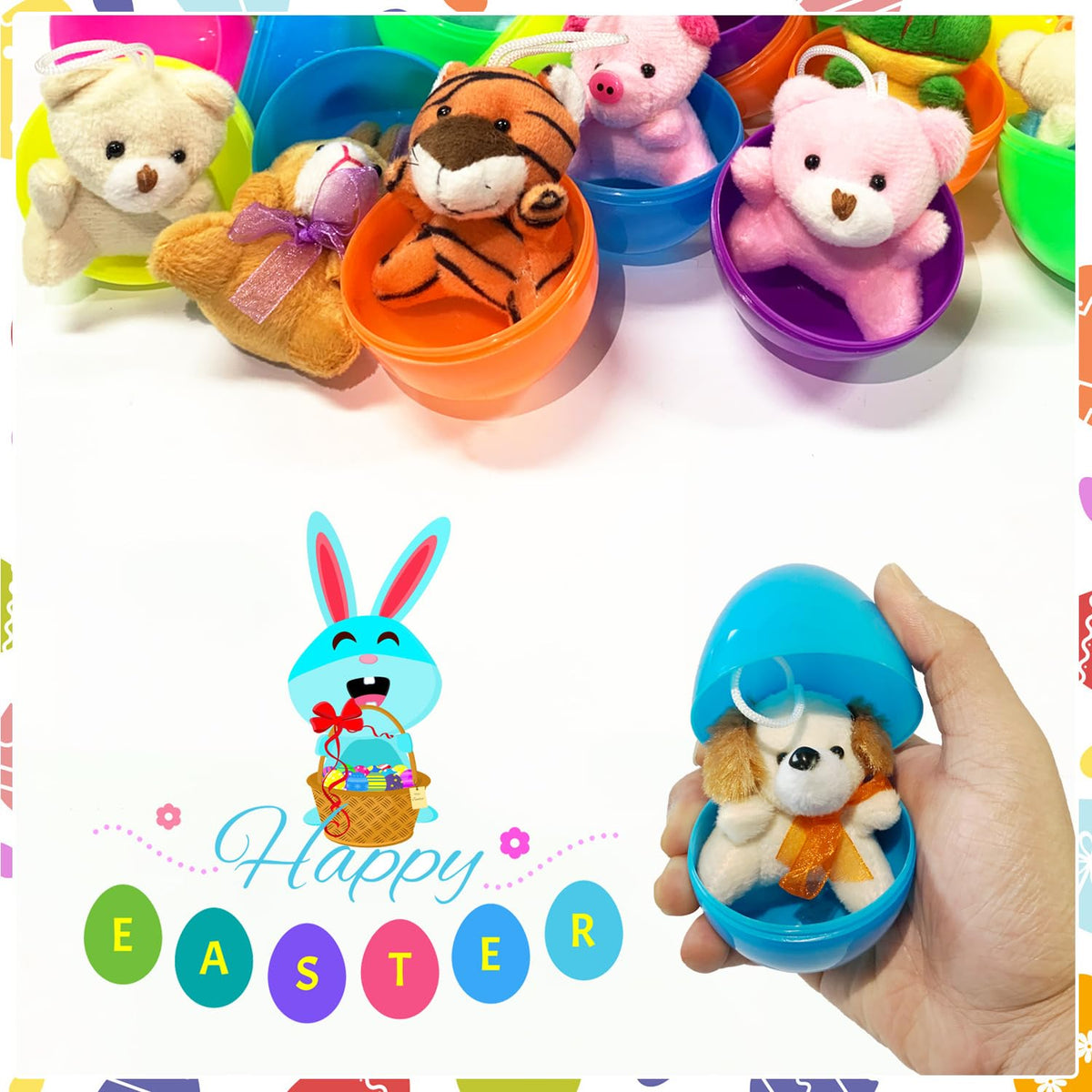 JIALWEN easy-open eggs simplify hunting games and rewards