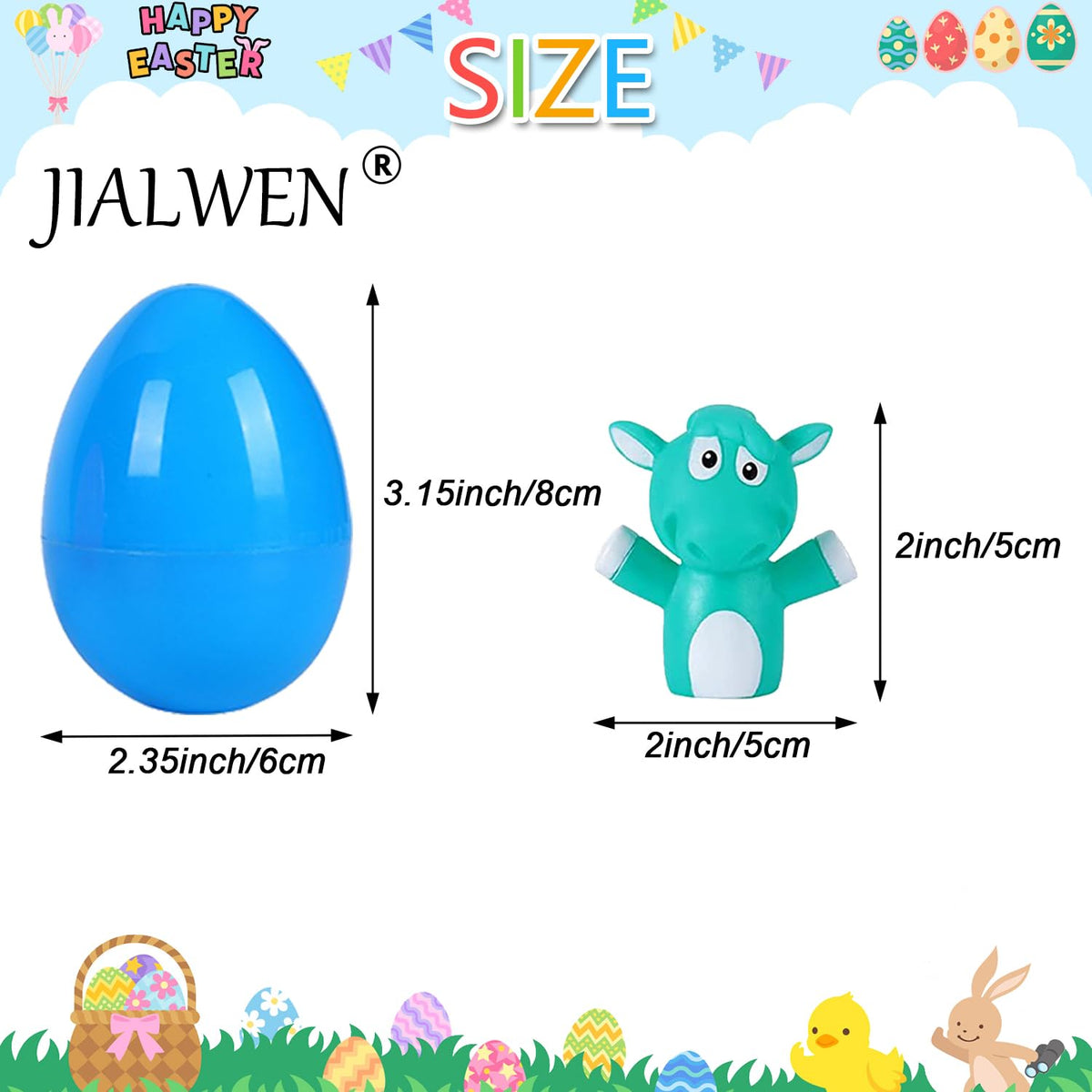 JIALWEN soft vinyl puppets with vivid designs for safe play.