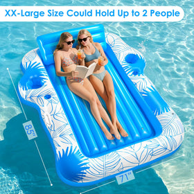 JIANYHW detachable pillow on the lounger for neck support and comfort