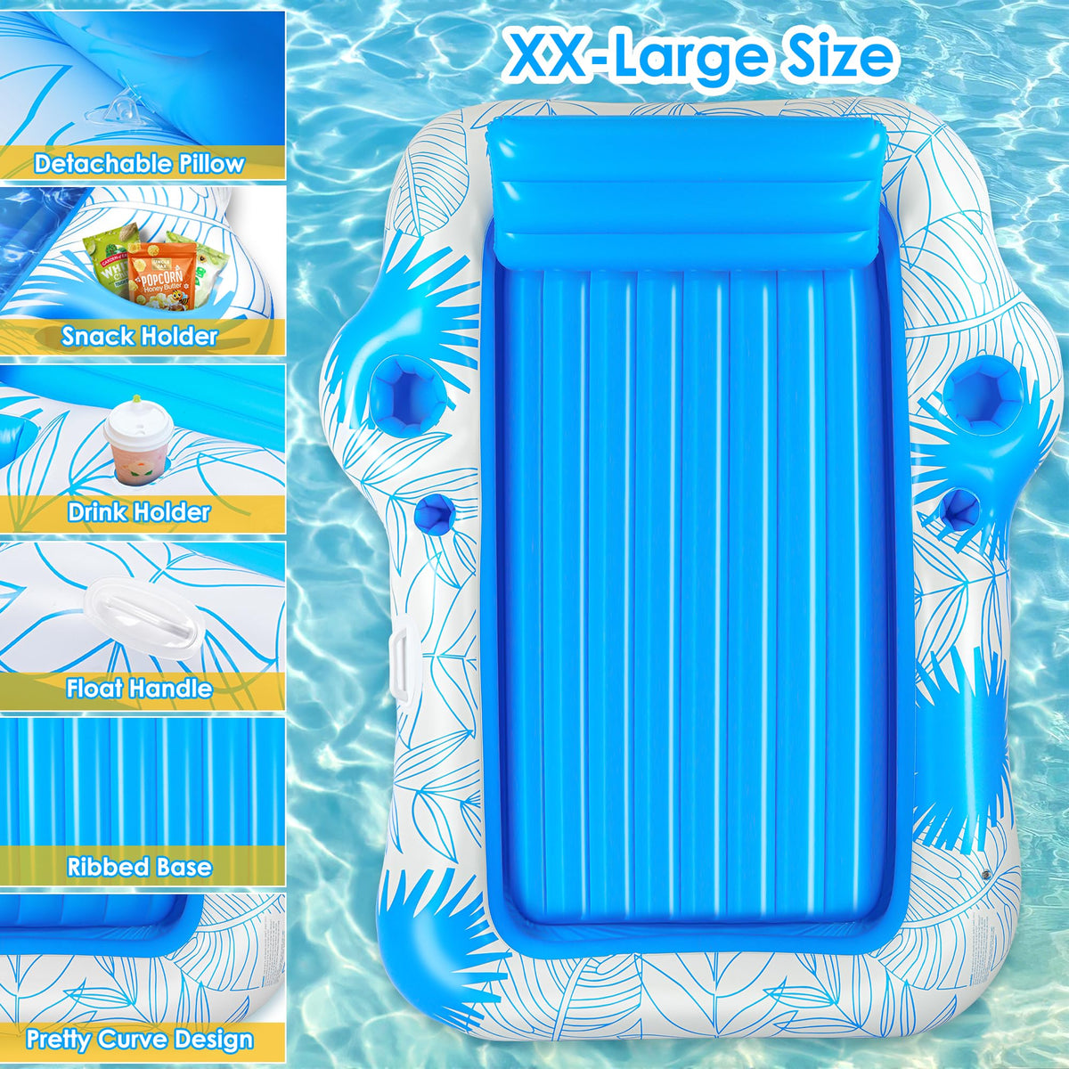 JIANYHW water-filled cooling system demonstrated to help stay cool while sunbathing