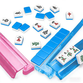 Jibrelxion all-in-one mahjong rack highlighting integrated design.