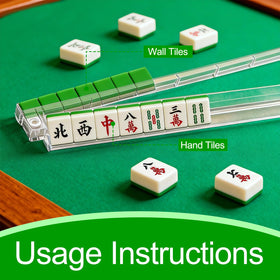 Jibrelxion racks show tiles clearly, helping quick selections during play.