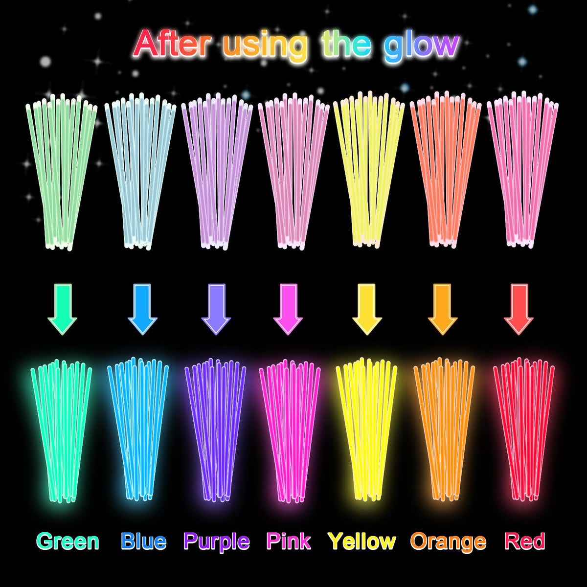 JICUICUI glow products with patented seal tech prevent leaks.
