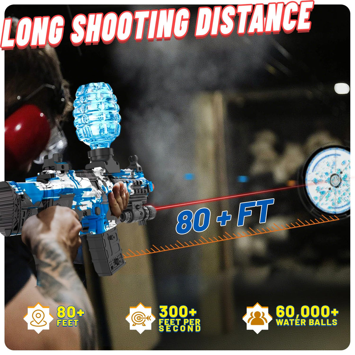 JIFTOK automatic mode for continuous target practice