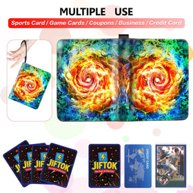 JIFTOK binder holds up to 900 cards for large collections