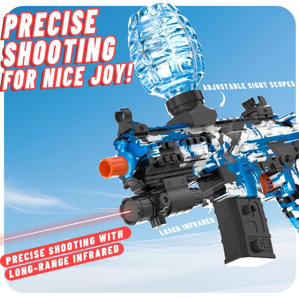 JIFTOK high-speed burst up to 600 rounds per minute
