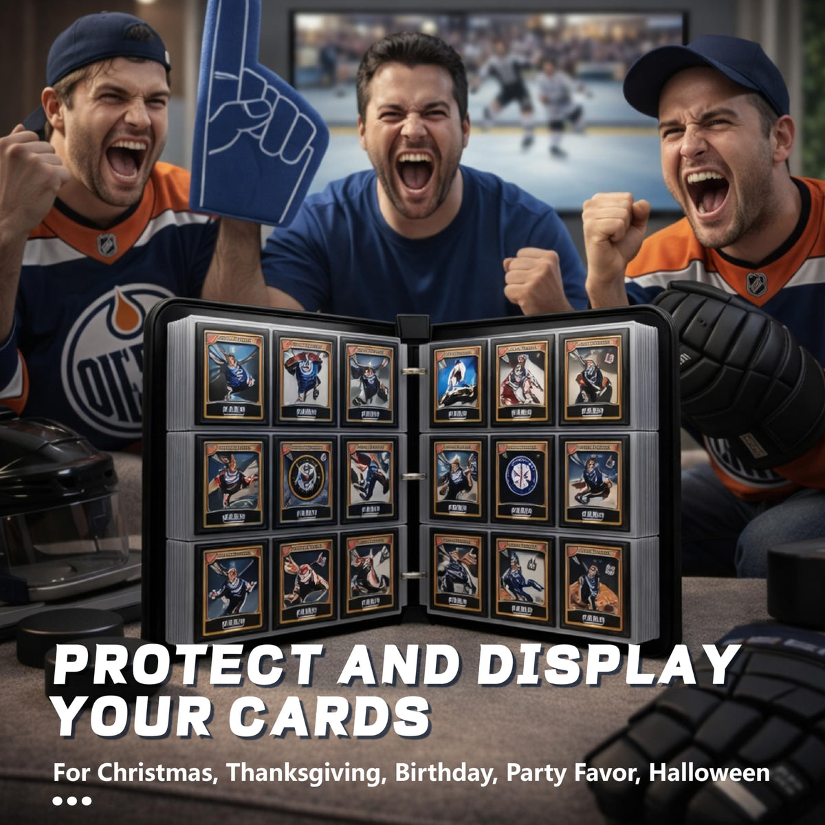 JIFTOK waterproof EVA-leather material protects cards from moisture and dust.