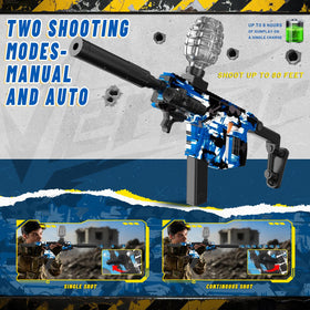 JIFTOK oval magazine keeps gel balls ready for quick reloads.
