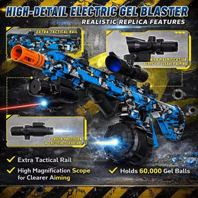Upgraded gearbox delivering smooth bursts with fewer jams