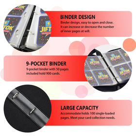 Waterproof PU leather surface on JIFTOK binder resists moisture