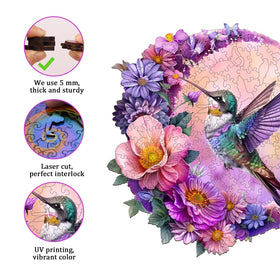 Jigfoxy eco-friendly wood puzzle delivers tactile durability and responsible materials.