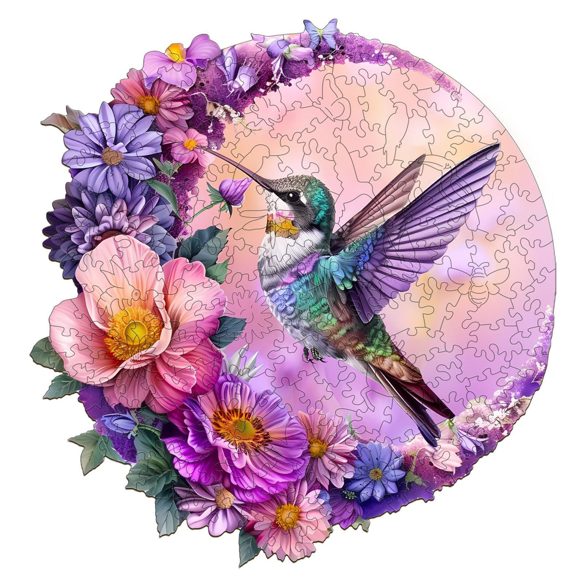 Jigfoxy hummingbird puzzle wood 200 pieces offers a vivid, relaxing challenge for evenings.