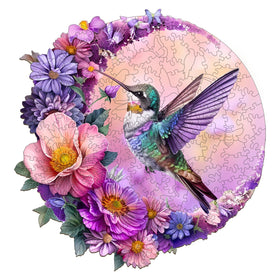 Jigfoxy hummingbird puzzle wood 200 pieces offers a vivid, relaxing challenge for evenings.