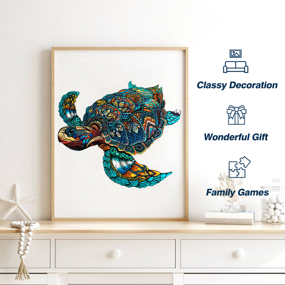 Jigfoxy laser-cut details ensure satisfying piece fit and durable construction