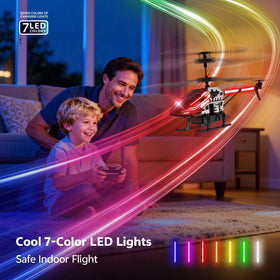 Jikuva RC helicopter with altitude hold for stable hovering